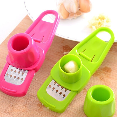 

Vegetable Ginger Garlic Presses Cutter Peeler Crusher Kitchen Restaurant Tool