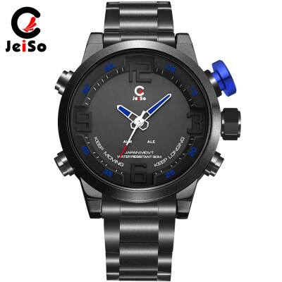 

Multi-function LED double display waterproof sports watch explosion models wholesale alloy watch loss clearance