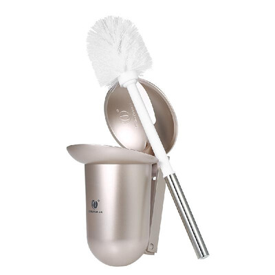 

CHUANGDIAN Wall-mounted Hideaway Toilet Brush And Holder Bathroom Toilet Bowl Cleaning Tool
