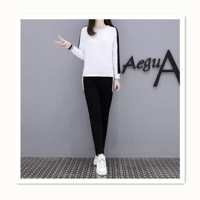 

Autumn combed cotton ladies sports suit Fashion sportswear