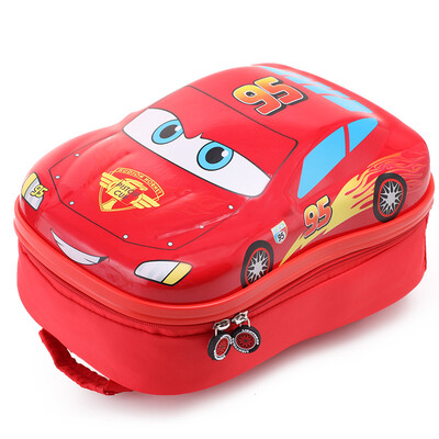 

Disney Disney bag kindergarten car mobilization cartoon boy backpack 0017 car red