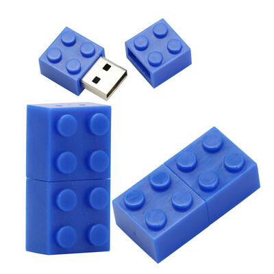 

4G 8GB 16GB 32GB 64GB 128GB Building Blocks Model USB Flash Drive Pen Drive USB Flash Disk USB Drive U Disk Memory Stick USB Stick