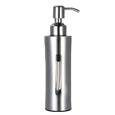 

Stainless Steel Soap Dispenser Lotion Liquid Soap Pump Bottle Container for Kitchen&Bathroom Use 250ml85oz