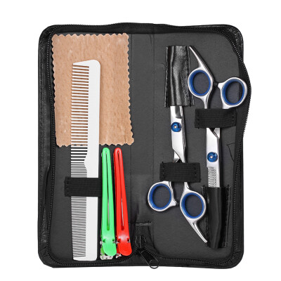 

Professional Hair Cutting Scissors Set Barber Shears Hair Thinning Kit Salon Home Hairdressing Tool