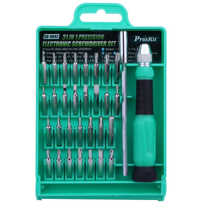 

Proskit SD-9802 31 in 1 Precision Multifunction Mobile Screwdriver Set Screwdriver Set