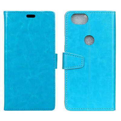 

MOONCASE Google Pixel 3 Crystal Leather Case - Blue