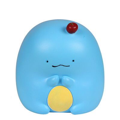 

TaTanice creative gift piggy bank child anti-fall cute fun piggy bank birthday gift silicone change coin fashion ornaments meng Tuanzi Tcxg1101 send 1 card