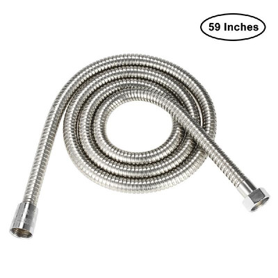 

79 Inches Shower Hose Flexible Stainless Steel Tube for Handheld Shower Head Extra Long Explosion Proof Replacement Hose with Bras