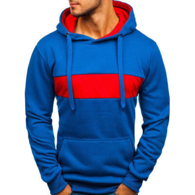 

Mens Winter Hoodies Slim Fit Hooded Sweatshirt Outwear Sweater Warm Coat Jacket