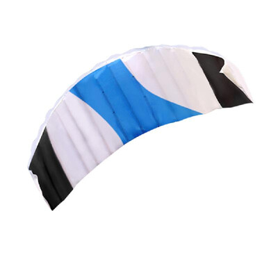 

150x55cm 59" x 21" Frameless Soft Dual Line Stunt Parafoil Kite Huge Parachute Sports Beach Flying Kite