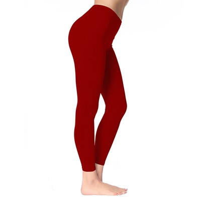

Women ultra Soft Leggings Super Soft Full Length Opaque Slim-20 Colors
