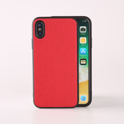 

Phone Cases For iPhone X Xs Max Cover abrasive PU leather Soft TPU Silicone Case For iPhone 6 6S 7 8 Plus Case