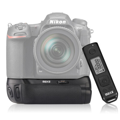 

Meike MK-D500 Pro SLR Camera Remote Control&Battery Pack for Nikon D500 Camera