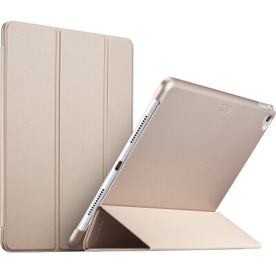 

(ESR) Apple iPad Pro 9,7-дюймовый корпус / оболочка света / интеллектуальный сон / три раза кожаные перчатки отличная серия шампанского золота