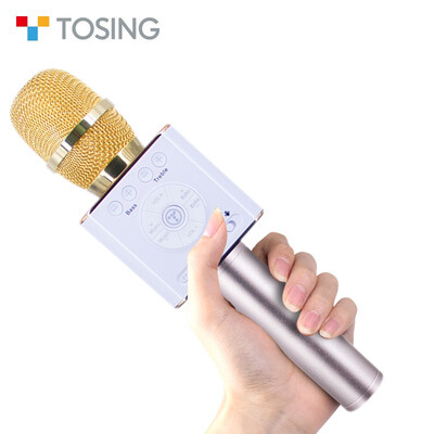 

TOSING 04 Handheld Blue tooth Wireless Karaoke Microphone Phone Player MIC Speaker Record Music KTV Microphone
