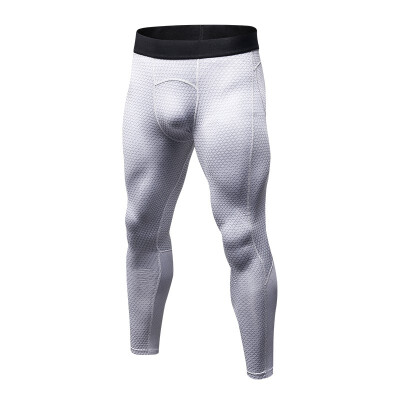 

New Compression Bodybuilding Fitness Tights Trousers Sweat Pants For Men Sport Running Leggings