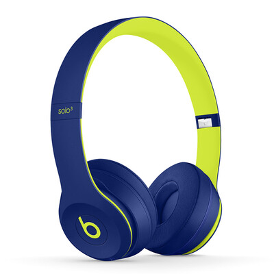 

Beats Solo3 Wireless Headset Bluetooth Wireless Headset Phone Headset Gaming Headset - Pop Indigo MRRF2PAA