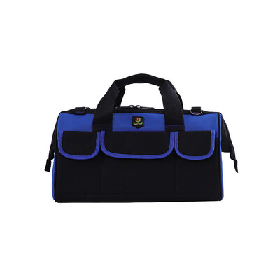 

YILEQI Multifunctional Large Capacity Oxford Cloth Toolkit for Plumber&Electrician One-shouldered Portable Dual-use Bag