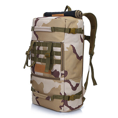 

50L Outdoor Tactical Backpack Breathable Waterproof Large Capacity Traveling Bag for Hiking Training Camping Mountaineering Climbi