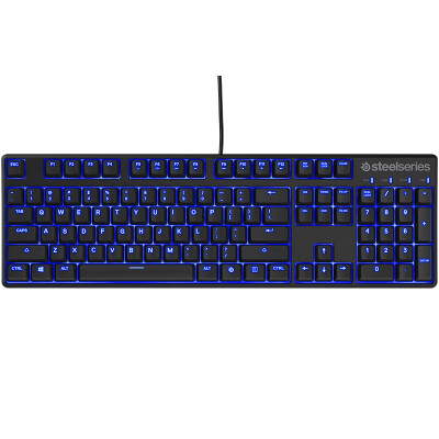 

SteelSeries Apex M500 Blue Edition Game Machine Keyboard Black Red Shaft