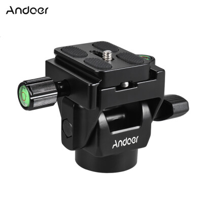 

Andoer -12 Monopod Tilt Head Panoramic Head Telephoto Bird Watching with Quick Release Plate