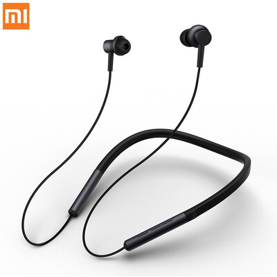 

Global Version Xiaomi Mi Bluetooth 41 Neckband Collar Earphone Magnetic With Mic Sports Hybrid Dual Driver Skin Care Light Leisur