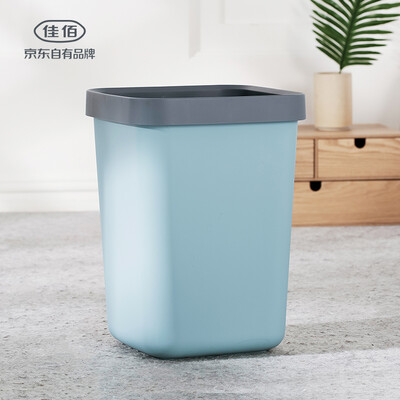 

Jia Hao pressure ring plastic square trash can large square trash can 12L