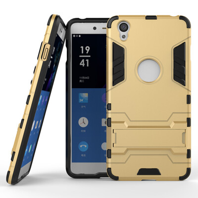 

MOONCASE смешанной kickstand тяжело PC анти - царапин + мягкий тпу внутренней защиты корпуса слим легкий 2 в 1 случае для покрытия OnePlus X
