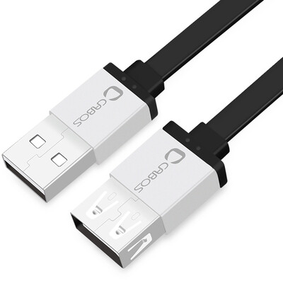 

Fergie Kappa (cabos) F07221 Расширение USB-удлинителя от мужчины к женскому компьютеру ubs удлинение линии U дисковая клавиатура для мыши USB-удлинительная линия USB линия удлинения данных 1M серебристая черная линия