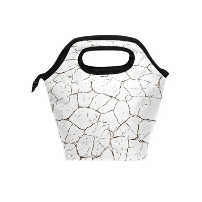 

Lunch Tote Bag Dry Land Travel Picnic Insulated Lunch Handbags Portable Zipper Lunch Bag Box