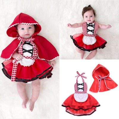 

Newborn Baby Girls Tulle Tutu Dress Lace Fancy SkirtCape Cloak Outfits Clothes