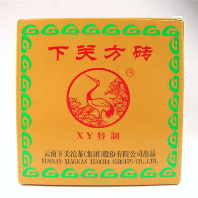 

Xiaguan XY Fang Zhuan Pu-erh Tea Brick 2009 200g Raw