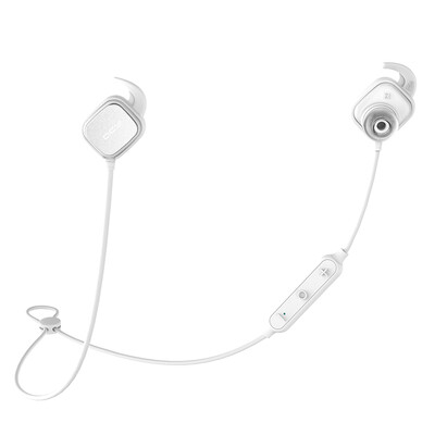 

QCY QY12 Pro Magenta Professional Wireless Sport Bluetooth Running Headset Smart Bluetooth 41 Universal In-Ear Bluetooth Headset White