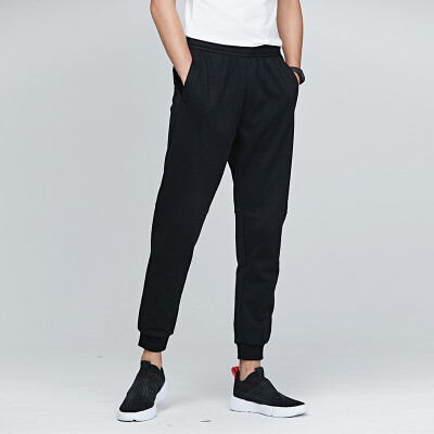 

Hongxing Erke mens pants sports pants mens knitted trousers new casual pants letters fashion trend mens sports trousers 51218570027 positive black white