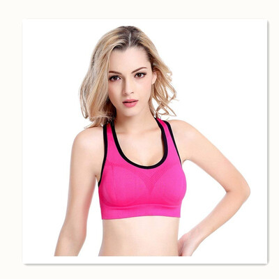 

High-elastic running bra sports bra without steel ring running aerobics yoga quick-drying underwear