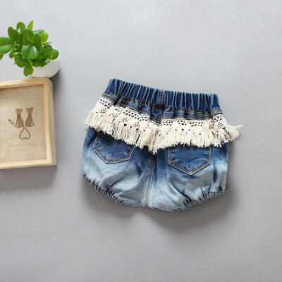 

Fashion Toddler Kids Boy Girl Short Denim Pants Shorts Baby Trousers Bottoms