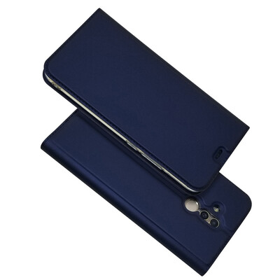 

Huawei Mate 20 Lite Case BasicStock Slim Fit Flip StandCard Slot Premium PU Leather Wallet Case Full Body Protection Anti-Sli