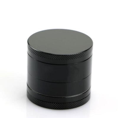 

NEW Tobacco Grinder Herb Alloy 4 Layers Tobacco Crusher Shake Hand Muller Black