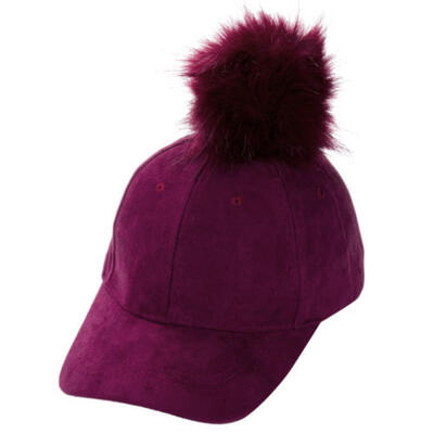 

Fashion Women Suede Baseball Cap Snapback Visor Sport Sun Adjustable Hat US