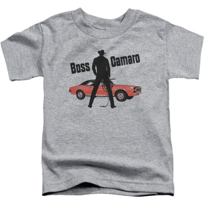 

Chevy Boys Boss Childrens T-Shirt Athletic Heather