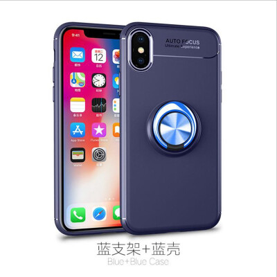 

Business Dirt-Resistant Phone Cases For iPhoneX Cases Silicone Magnetic Suction Kickstand Fitted Cases For iPhoneX