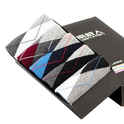 

Antarctic socks men socks anti-off sports business men socks men&39s cotton socks in the tube socks 5 double mixed gift box installed NMXAB-2 male tube socks diamond 5 double