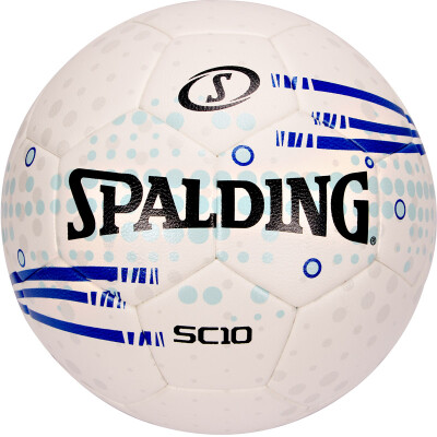 

Spalding SPALDING Football No. 5 wear-resistant competition training hot melt 64-937Y white / blue PU