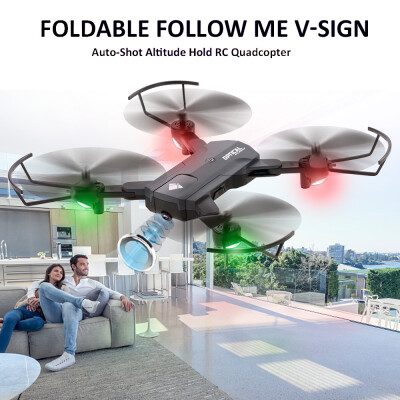 

F196 720P Wifi FPV Optical Flow Positioning Gesture Photo Video Follow Me Altitude Hold RC Selfie Drone Quadcopter