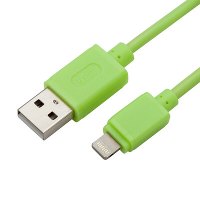 

Jinghua JH 0349 Apple data cable mobile phone tablet data cable 2 m green for iphone5 5s 6 6s 7
