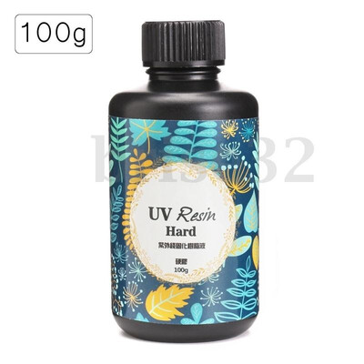 

2560100g UV Resin Hard Type Ultraviolet Curing Resin Craft Tools Solar Cure Resin Sunlight Activated