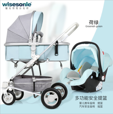 

Baby strollers can sit or lie down&fold high landscape Baby strollers can be used to push childrens carts