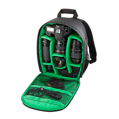 

New Multi-functional Small DSLR Digital Camera Video Backpack Bag Waterproof Outdoor Camera Bag