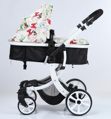 

Baby Stroller 2 in 1 Fashion Carriage European Pram Suit for Lying&Seat