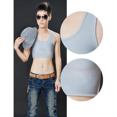 

Hot Breathable Buckle Short ChestBreast Binder Trans Lesbian Tomboy Corset